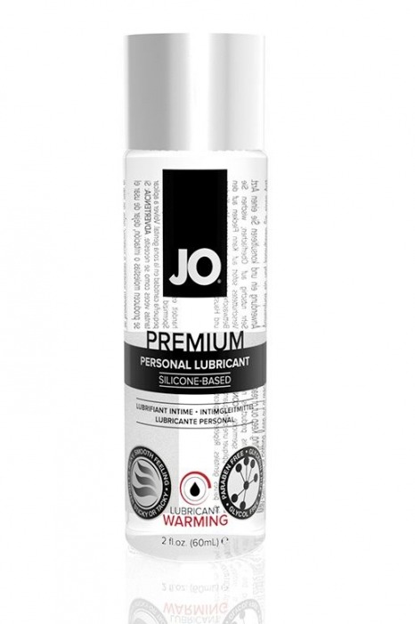 Возбуждающий лубрикант на силиконовой основе JO Personal Premium Lubricant  Warming - 60 мл. - System JO - купить с доставкой в Новочебоксарске
