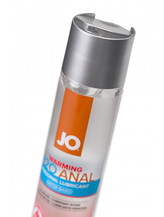 Анальный согревающий лубрикант на водной основе JO Anal H2O Warming - 120 мл. - System JO - купить с доставкой в Новочебоксарске
