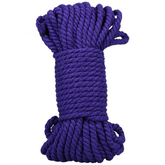 Фиолетовая верёвка для связывания и фиксации Bind Tie - 15,24 м. - Doc Johnson - купить с доставкой в Новочебоксарске