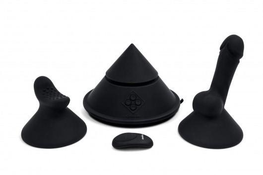 Конусный вибромассажер Cowgirl Cone с 2 насадками - CowGirl - купить с доставкой в Новочебоксарске
