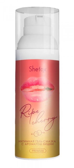 Интимная гель-смазка Shefox Premium «Спелая вишня» - 50 мл. - Shefox - купить с доставкой в Новочебоксарске
