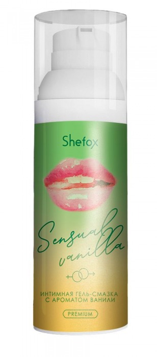 Интимная гель-смазка Shefox Premium «Чувственная ваниль» - 50 мл. - Shefox - купить с доставкой в Новочебоксарске