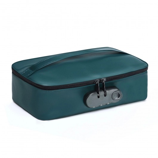 Зеленая сумочка для хранения игрушек Discreet Box - Dorcel - купить с доставкой в Новочебоксарске