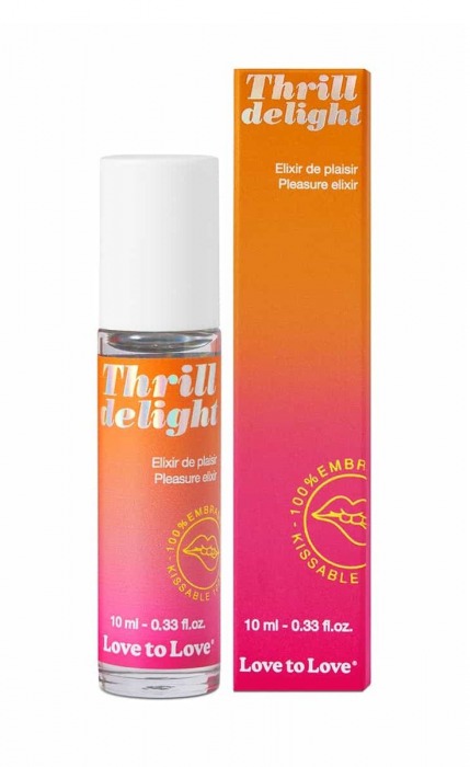 Возбуждающий гель Thrill Delight - 10 мл. - Love to Love - купить с доставкой в Новочебоксарске