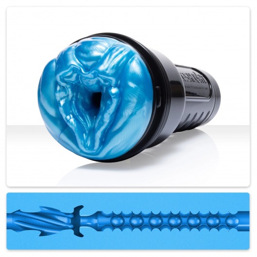 Мастурбатор-вагина Fleshlight Freaks Alien Blue Metallic - Fleshlight - в Новочебоксарске купить с доставкой