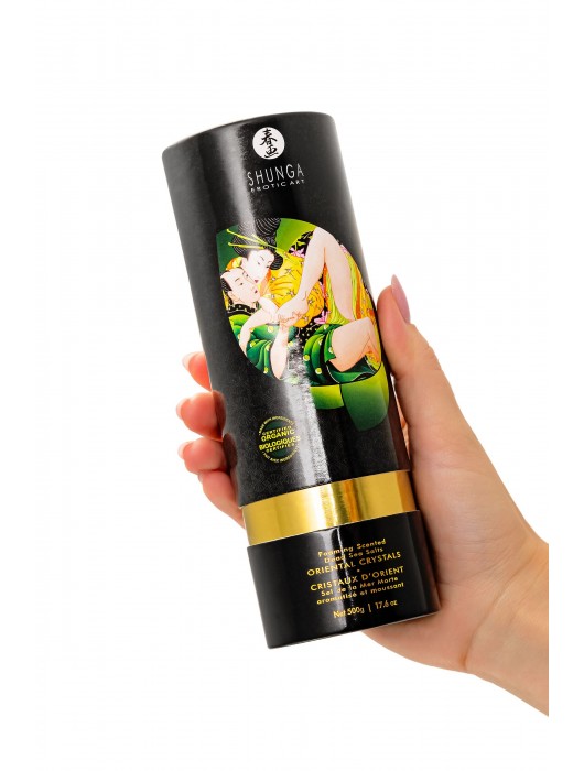 Соль Мёртвого моря для ванны Oriental Crystals «Цветок лотоса» - 500 гр. -  - Магазин феромонов в Новочебоксарске