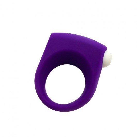 Фиолетовое эрекционное кольцо Puggle Vibrating Ring with Bullet - Adrien Lastic - в Новочебоксарске купить с доставкой