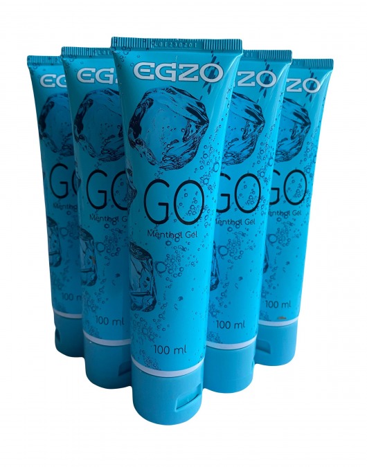 Набор из 5 пролонгирующих лубрикантов на водной основе Egzo Go (по 100 мл.) - EGZO - купить с доставкой в Новочебоксарске