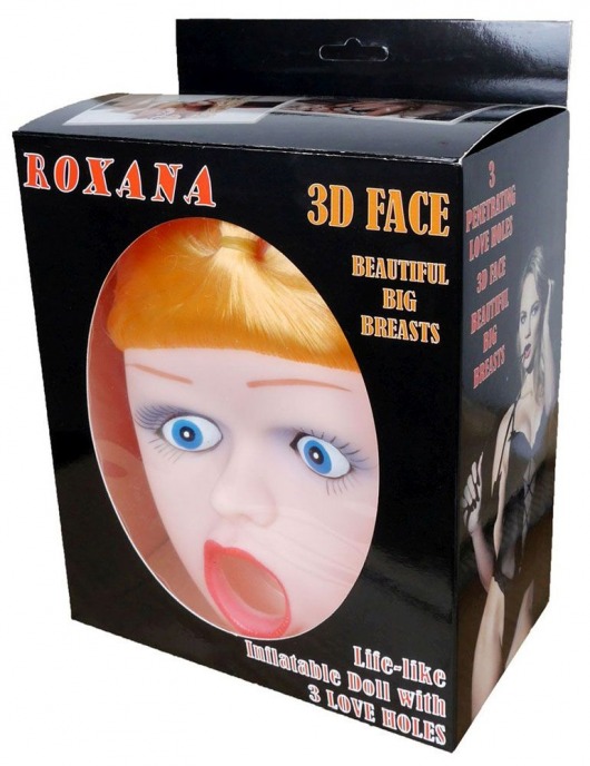 Надувная секс-кукла Roxana 3D - Boys of Toys - в Новочебоксарске купить с доставкой