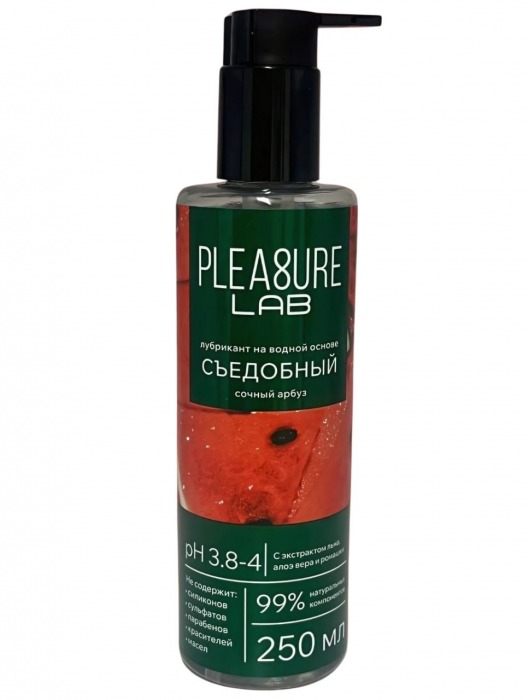Лубрикант на водной основе Pleasure Lab с ароматом арбуза - 250 мл. - Pleasure Lab - купить с доставкой в Новочебоксарске