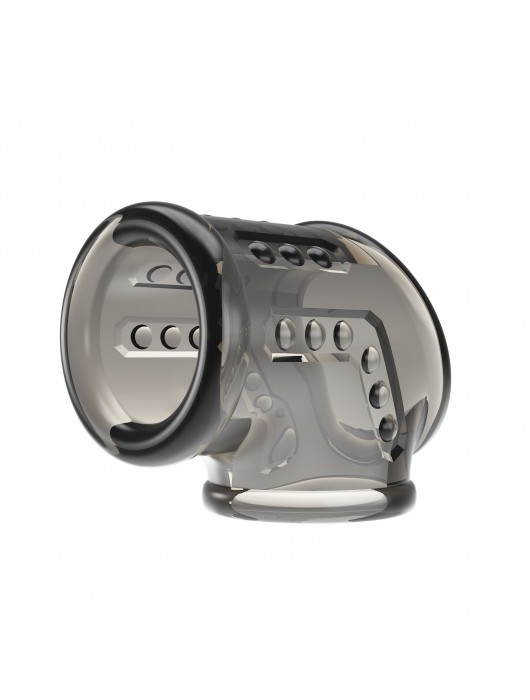 Дымчатая насадка на пенис и мошонку - Baile - в Новочебоксарске купить с доставкой