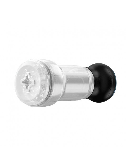 Набор PowerBlow   Feel Pocket Stroker Crystal: мастурбатор и интерактивная насадка - Kiiroo - в Новочебоксарске купить с доставкой