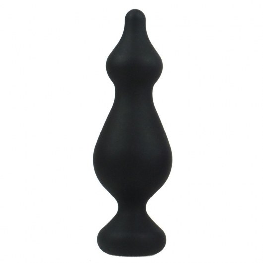 Черная анальная втулка Amuse L - 13,8 см. - Adrien Lastic