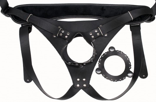 Пояс Hard Brutal для больших насадок - LOVETOY (А-Полимер) - купить с доставкой в Новочебоксарске