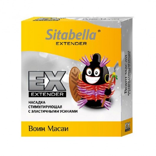Стимулирующая насадка Sitabella Extender  Воин Масаи - Sitabella - купить с доставкой в Новочебоксарске