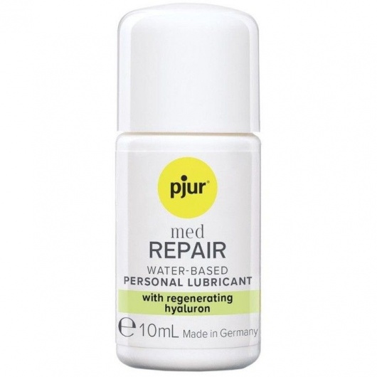 Смазка на водной основе pjur Med Repair с гиалуроном - 10 мл. - Pjur - купить с доставкой в Новочебоксарске