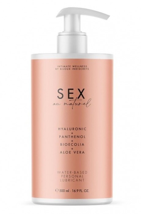 Лубрикант на водной основе Water-based Personal Lubricant - 500 мл. - Bijoux Indiscrets - купить с доставкой в Новочебоксарске