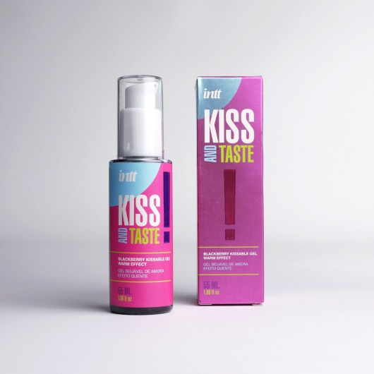 Массажный гель для тела Kiss and Taste - 55 мл. - INTT - купить с доставкой в Новочебоксарске