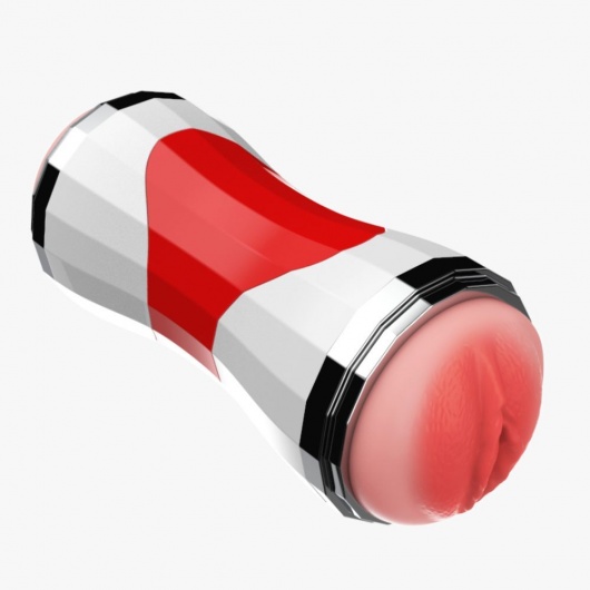 Двусторонний мастурбатор в колбе Power Grip Cup - вагина и ротик - Boys of Toys - в Новочебоксарске купить с доставкой