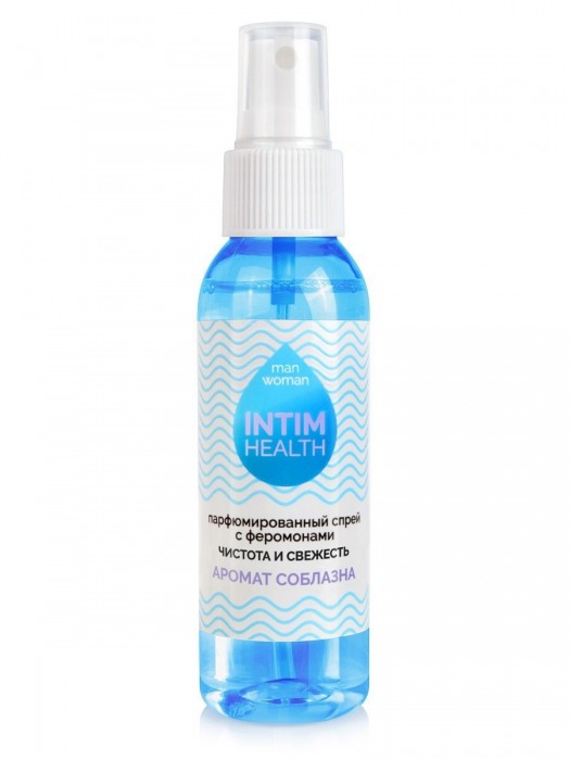 Парфюмированный спрей Intim Health для нижнего белья и тела с соблазнительным ароматом - 95 мл. -  - Магазин феромонов в Новочебоксарске