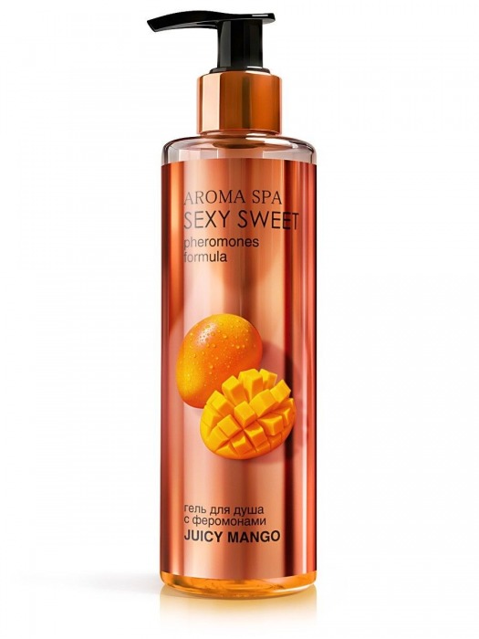Гель для душа с феромонами и ароматом манго Juicy Mango - 200 мл. -  - Магазин феромонов в Новочебоксарске