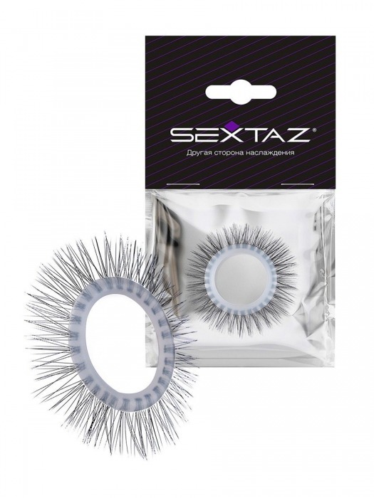 Круглое эрекционное кольцо с «ресничками» - Sextaz - в Новочебоксарске купить с доставкой