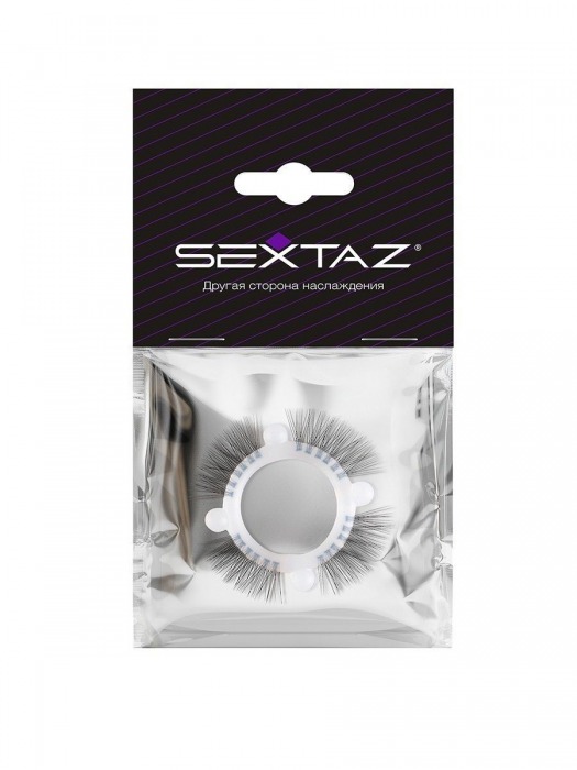 Эластичное кольцо с «ресничками» и 4 шариками - Sextaz - в Новочебоксарске купить с доставкой