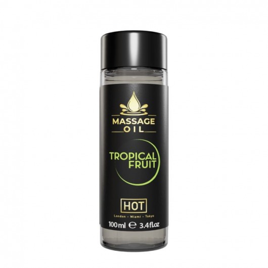Массажное масло c ароматом тропических фруктов Massage Oil - 100 мл. - HOT - купить с доставкой в Новочебоксарске
