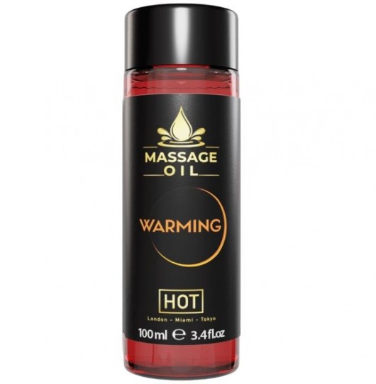 Массажное масло с согревающим эффектом Massage Oil Warming - 100 мл. - HOT - купить с доставкой в Новочебоксарске
