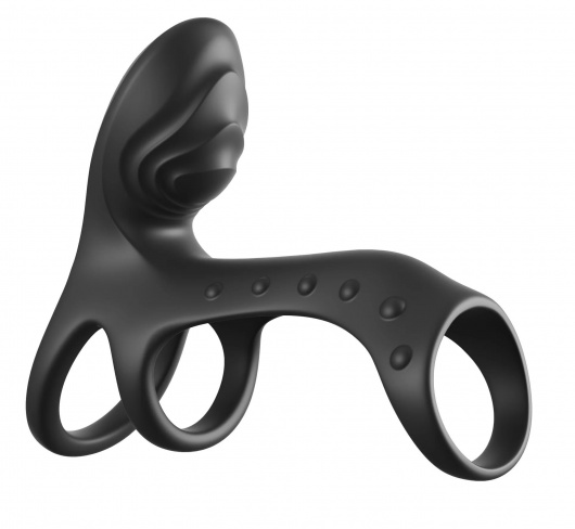 Черная насадка на пенис Ultimate Couples Cage Pro - Pipedream - в Новочебоксарске купить с доставкой