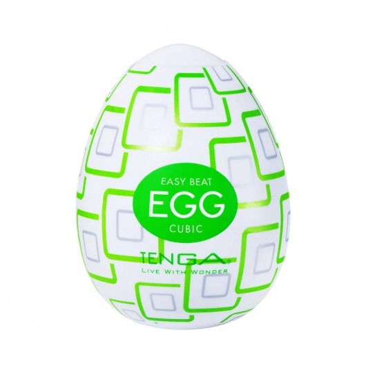 Мастурбатор-яйцо Tenga Egg Cubic - Tenga - в Новочебоксарске купить с доставкой