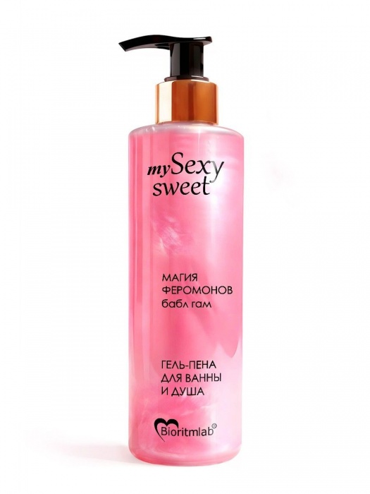 Гель-пена для ванны и душа Sexy Sweet с феромонами и ароматом бабл-гам - 200 мл. -  - Магазин феромонов в Новочебоксарске