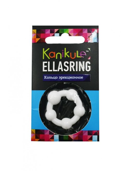 Цветное эрекционное кольцо с шариками Ellasring - Sitabella - в Новочебоксарске купить с доставкой