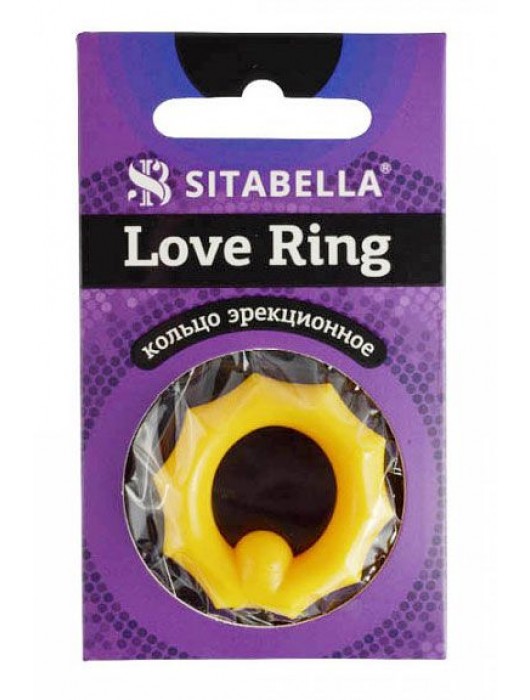 Цветное эрекционное кольцо Love Ring - Sitabella - в Новочебоксарске купить с доставкой
