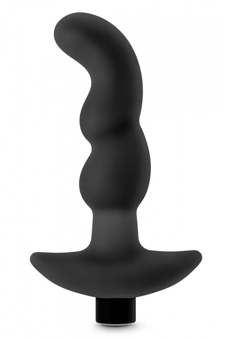 Черный вибромассажер простаты Prostate Massager 03 - 15,2 см. - Blush Novelties - в Новочебоксарске купить с доставкой
