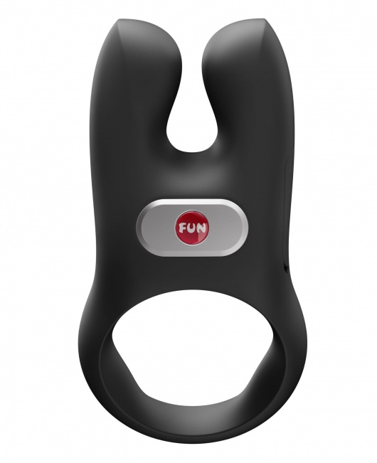 Черное эрекционное виброкольцо Nos - Fun Factory - в Новочебоксарске купить с доставкой