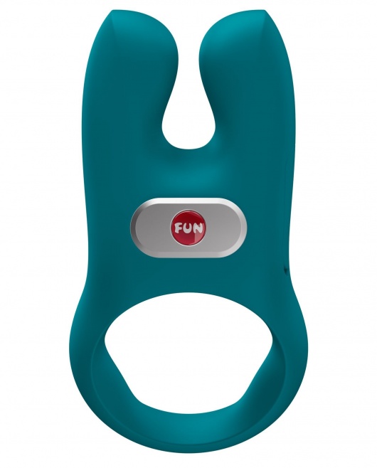 Зеленое эрекционное виброкольцо Nos - Fun Factory - в Новочебоксарске купить с доставкой