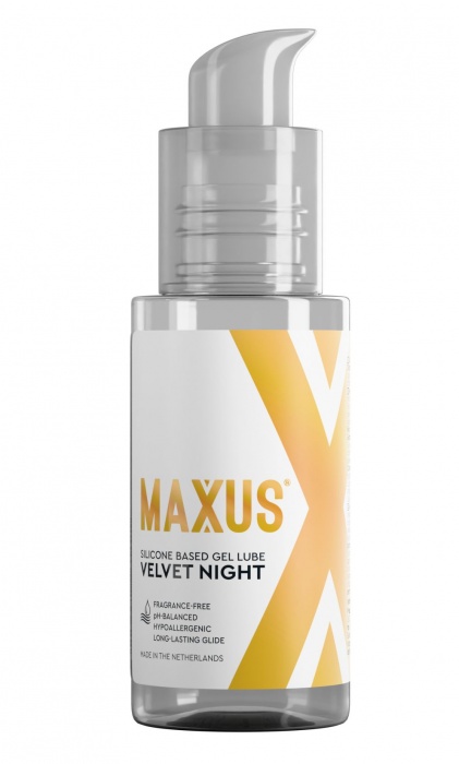 Лубрикант на силиконовой основе MAXUS Velvet Night - 50 мл. - Maxus - купить с доставкой в Новочебоксарске