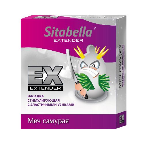 Стимулирующая насадка Sitabella Extender  Меч самурая - Sitabella - купить с доставкой в Новочебоксарске