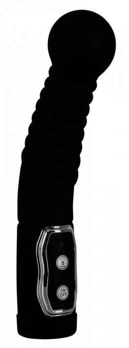 Чёрный стимулятор простаты с ротацией Prostate Twister - 20 см. - Orion - в Новочебоксарске купить с доставкой