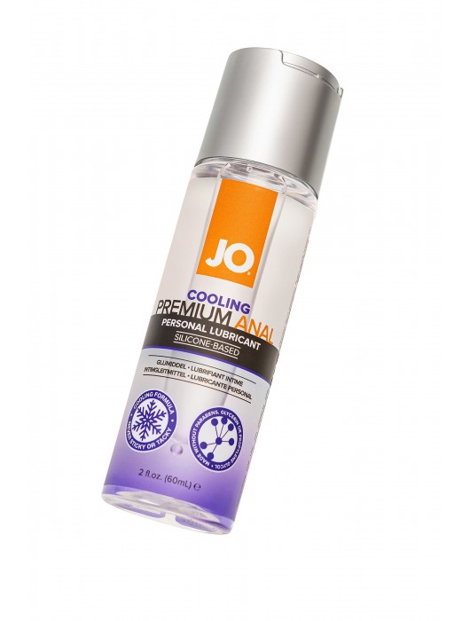 Анальный охлаждающий лубрикант на силиконовой основе JO PREMIUM ANAL COOLING - 60 мл. - System JO - купить с доставкой в Новочебоксарске