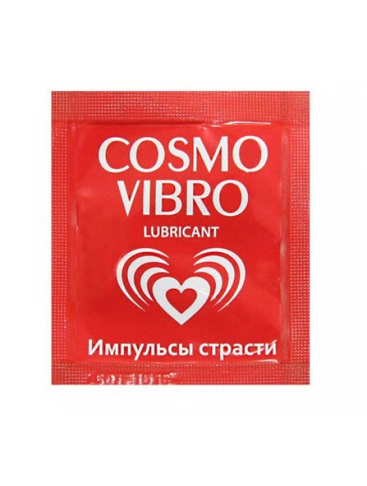 Пробник женского стимулирующего лубриканта на силиконовой основе Cosmo Vibro - 3 гр. - Биоритм - купить с доставкой в Новочебоксарске