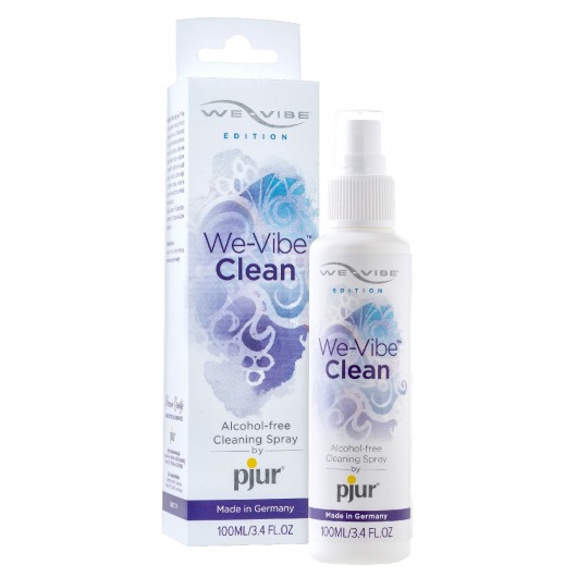 Очиститель для игрушек без спирта We-Vibe Clean - 100 мл. - Pjur - купить с доставкой в Новочебоксарске