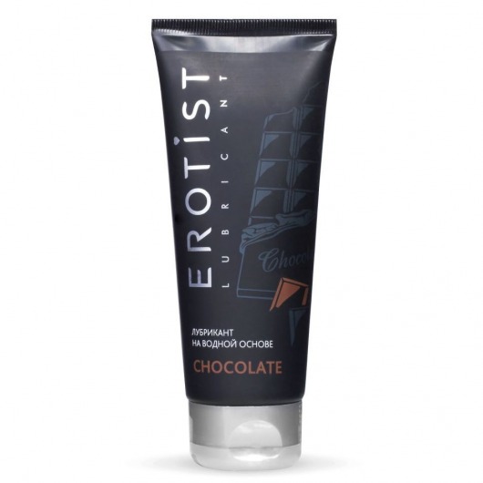 Увлажняющая смазка с ароматом шоколада Chocolate - 100 мл. - Erotist Lubricants - купить с доставкой в Новочебоксарске