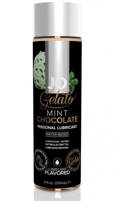 Лубрикант с ароматом мятного шоколада JO GELATO MINT CHOCOLATE - 120 мл. - System JO - купить с доставкой в Новочебоксарске