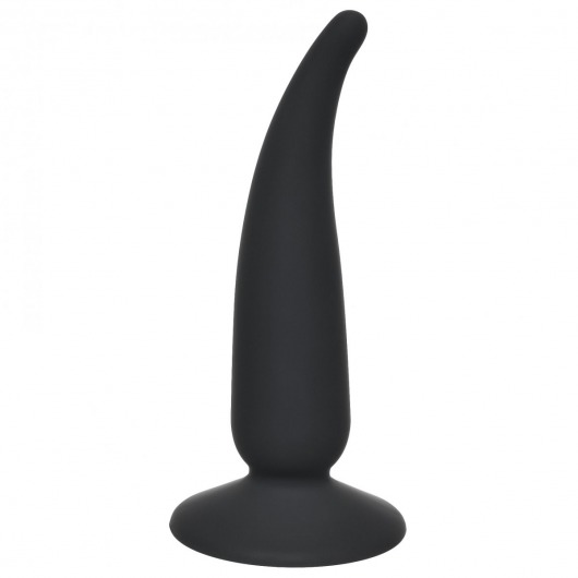 Чёрная анальная пробка P-spot Teazer Black - 12,2 см. - Lola Games - в Новочебоксарске купить с доставкой