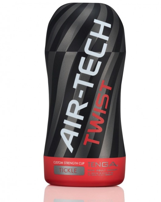 Мастурбатор с регулируемой плотностью обхвата Custom Strength CUP Twist Tickle - Tenga - в Новочебоксарске купить с доставкой