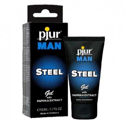 Эрекционный гель для пениса pjur MAN Steel Gel - 50 мл. - Pjur - купить с доставкой в Новочебоксарске