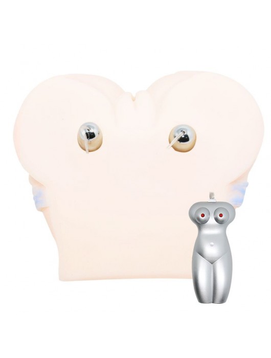 Мастурбатор-попка с двойной вибрацией и двумя входами - Baile - в Новочебоксарске купить с доставкой