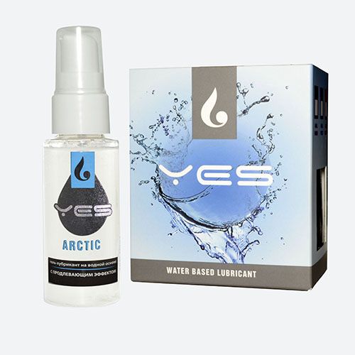 Интимный гель-лубрикант Yes Arctic с продлевающим эффектом - 30 мл. - Sitabella - купить с доставкой в Новочебоксарске